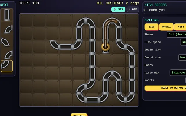 Gusher Grid screenshot